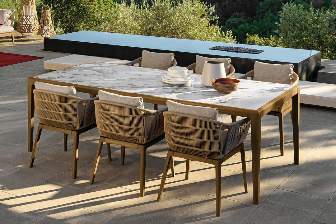 Cruise Teak Dining Table Outdoor Dining Tables Talenti