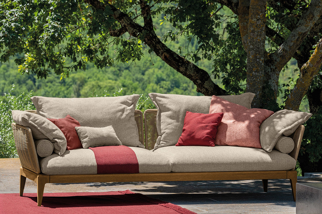 Cruise Teak Sofa Outdoor Sofas Talenti