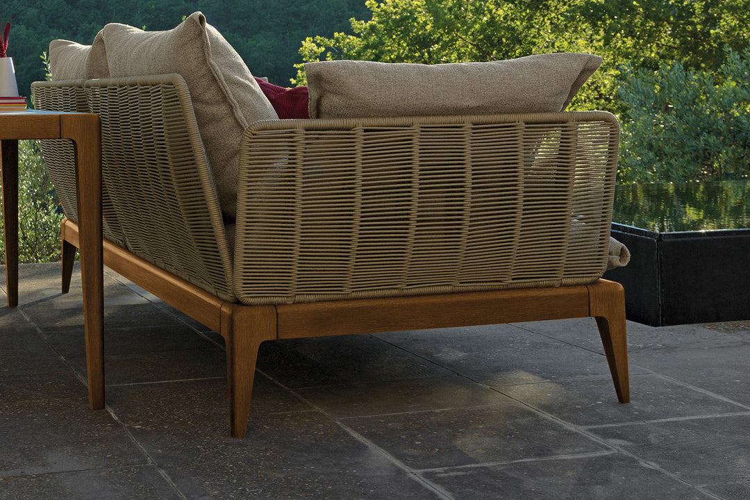 Cruise Teak Sofa Outdoor Sofas Talenti