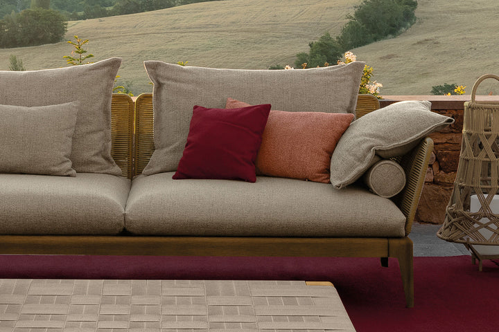 Cruise Teak Sofa Outdoor Sofas Talenti