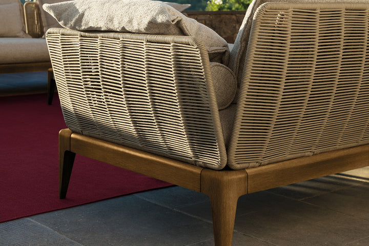 Cruise Teak Sofa Outdoor Sofas Talenti