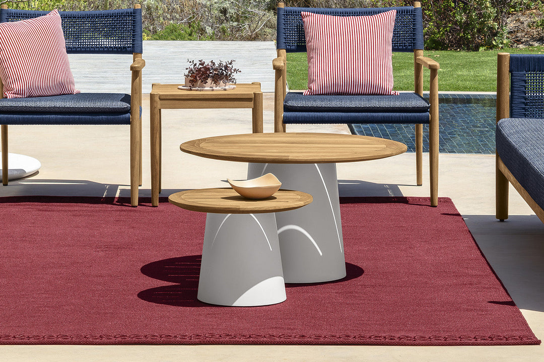 Dolcevita Round Coffee Table Outdoor Coffee Tables Talenti