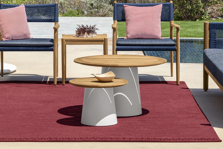 Dolcevita Round Coffee Table Outdoor Coffee Tables Talenti