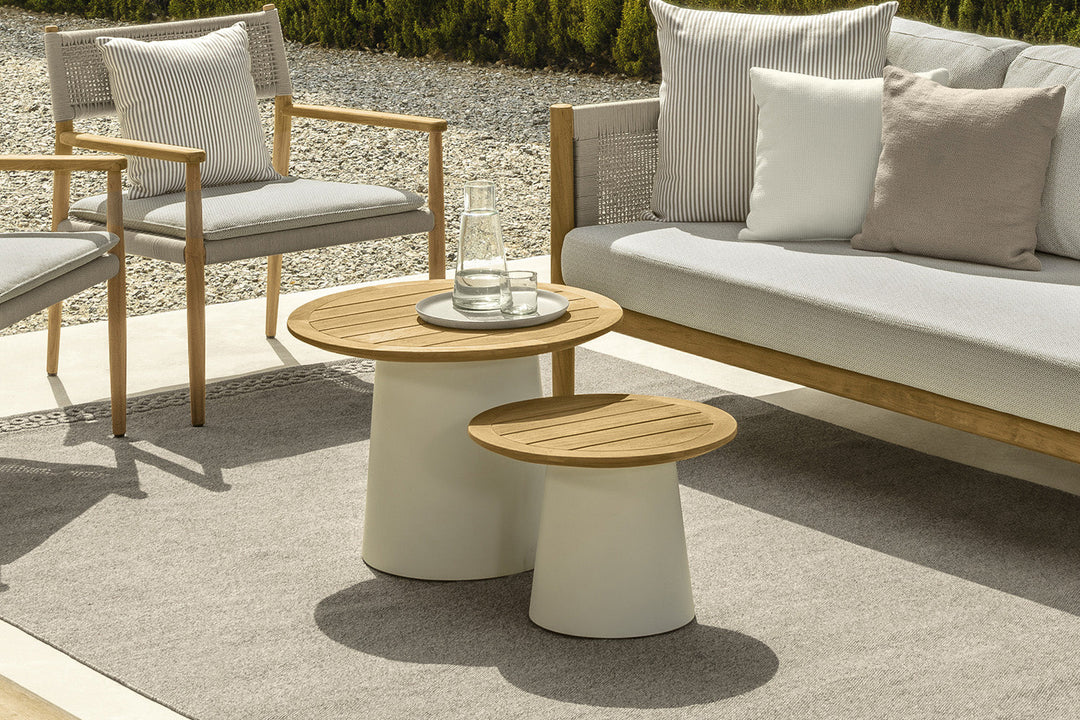 Dolcevita Round Coffee Table Outdoor Coffee Tables Talenti