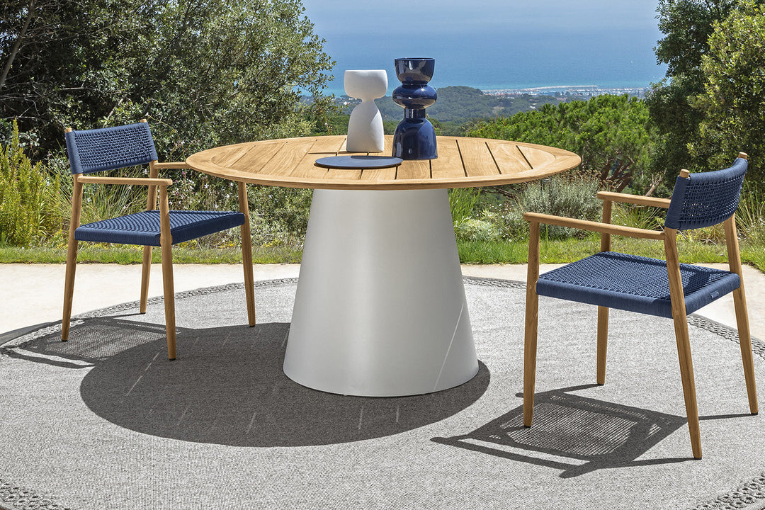 Dolcevita Round Dining Table Outdoor Dining Tables Talenti