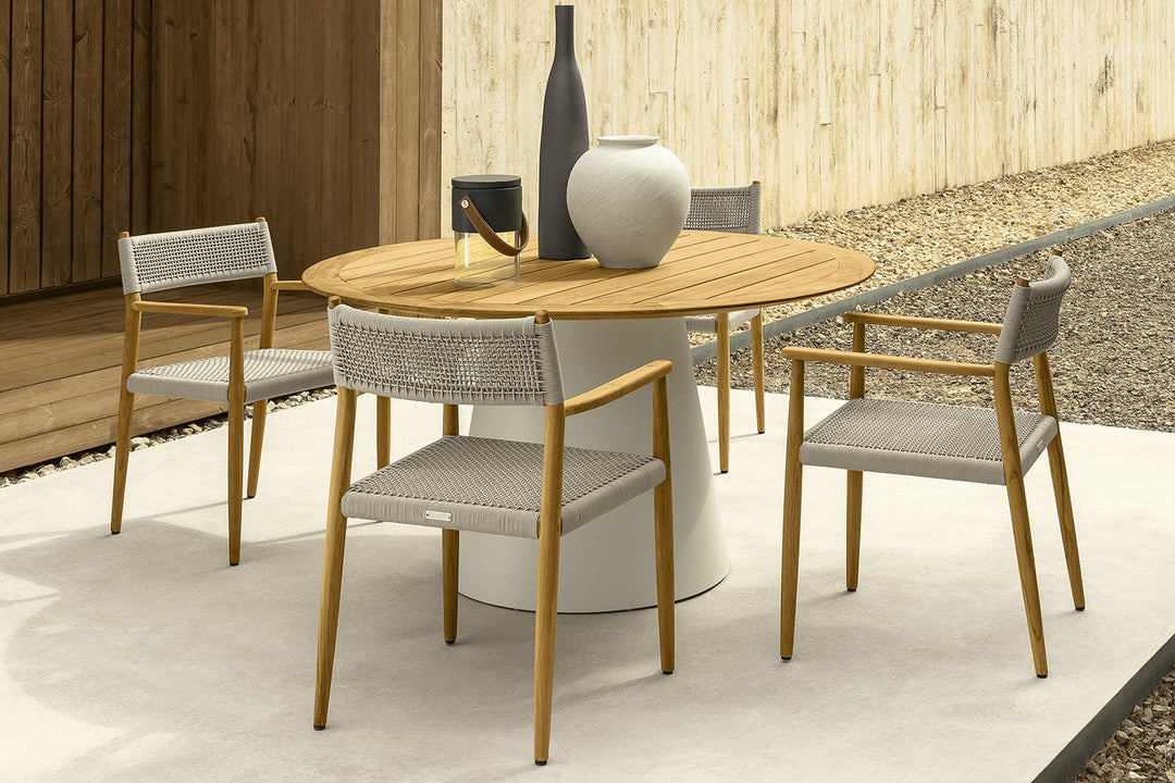 Dolcevita Round Dining Table Outdoor Dining Tables Talenti