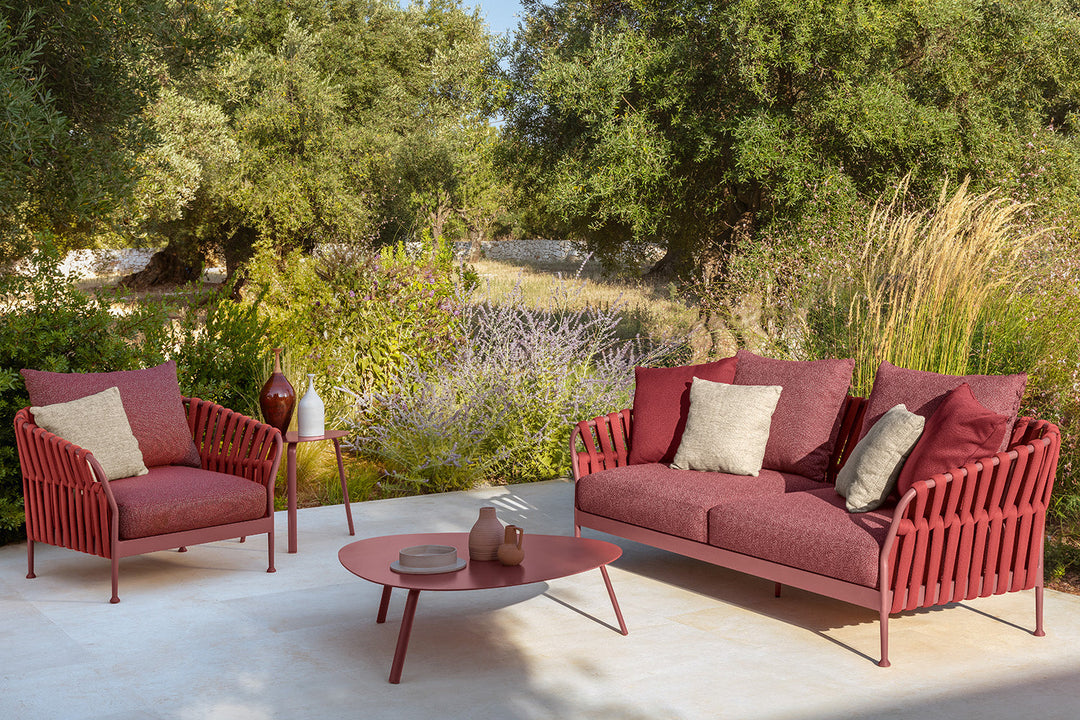 Frame Lounge Armchair Outdoor Chairs Talenti