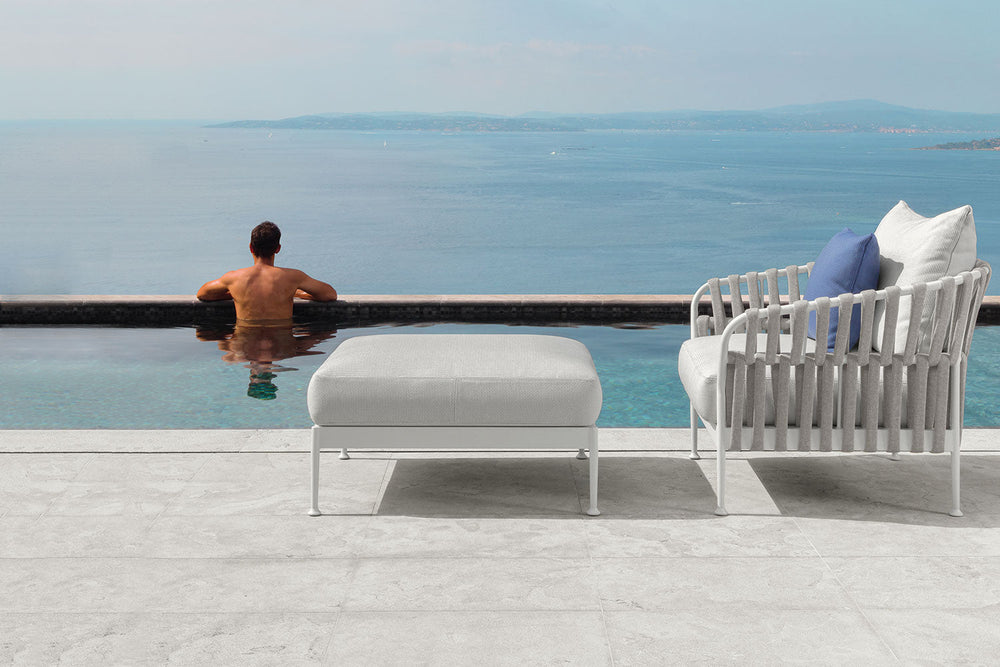 Frame Pouf Outdoor Poufs + Stools Talenti