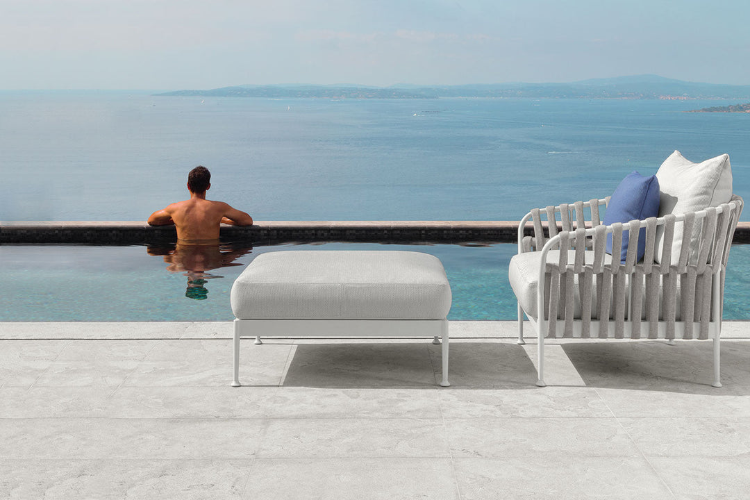 Frame Pouf Outdoor Poufs + Stools Talenti