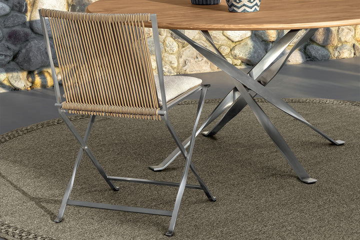 George Folding Dining Chair Outdoor Dining Chairs Talenti