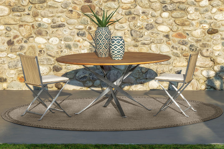 George Folding Dining Chair Outdoor Dining Chairs Talenti