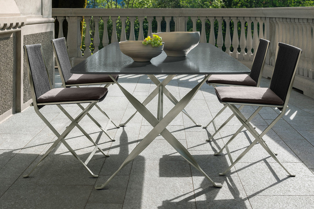 George Folding Dining Chair Outdoor Dining Chairs Talenti