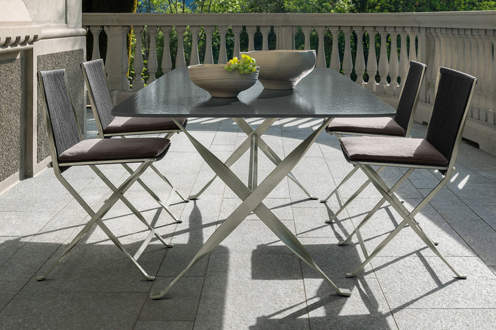 George Folding Dining Chair Outdoor Dining Chairs Talenti