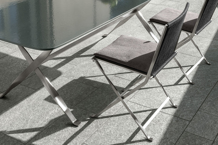 George Folding Dining Chair Outdoor Dining Chairs Talenti