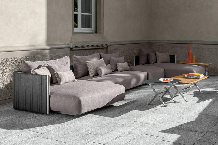 George J-Shape Sectional Sofa Outdoor Sectionals Talenti