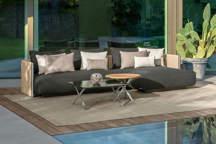 George Sectional Sofa with Chaise Outdoor Sectionals Talenti