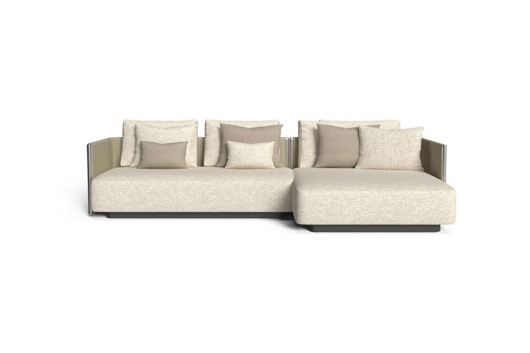 George Sectional Sofa with Chaise Outdoor Sectionals Talenti