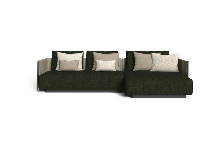 George Sectional Sofa with Chaise Outdoor Sectionals Talenti