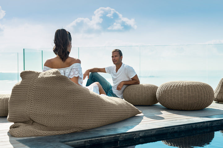Jackie Pouf Outdoor Poufs + Stools Talenti