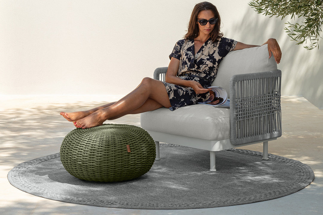 Jackie Pouf Outdoor Poufs + Stools Talenti