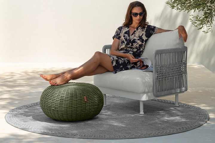 Jackie Pouf Outdoor Poufs + Stools Talenti