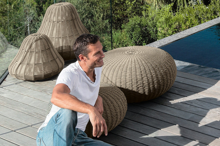 Jackie Pouf Outdoor Poufs + Stools Talenti