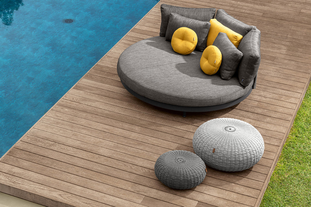 Jackie Pouf Outdoor Poufs + Stools Talenti