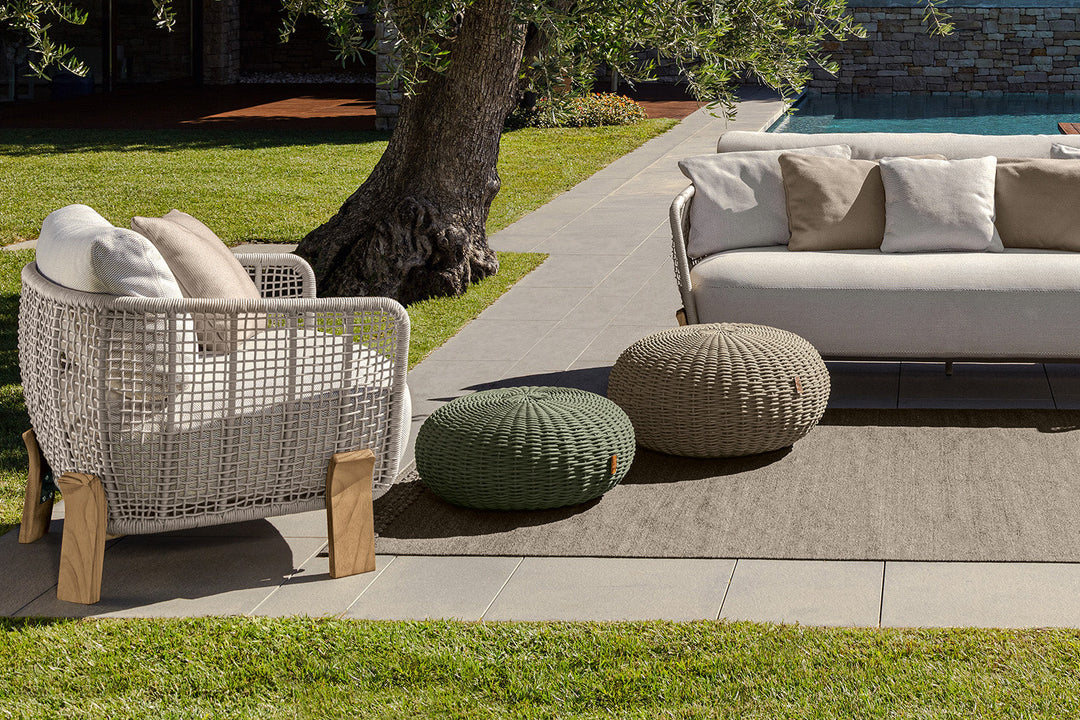 Jackie Pouf Outdoor Poufs + Stools Talenti
