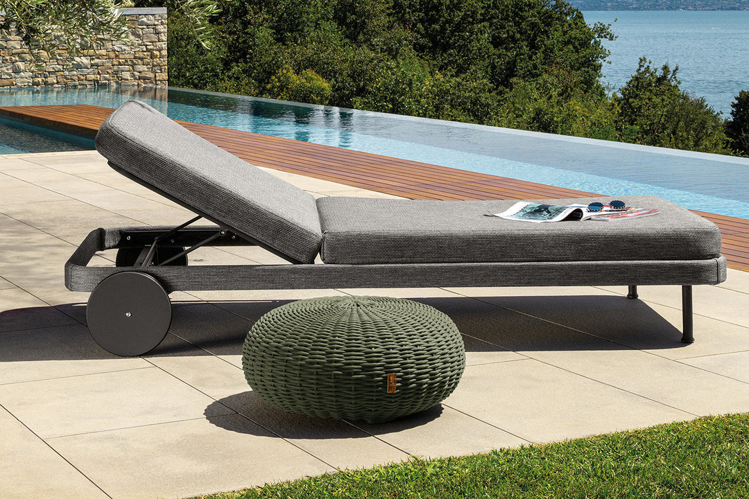 Jackie Pouf Outdoor Poufs + Stools Talenti