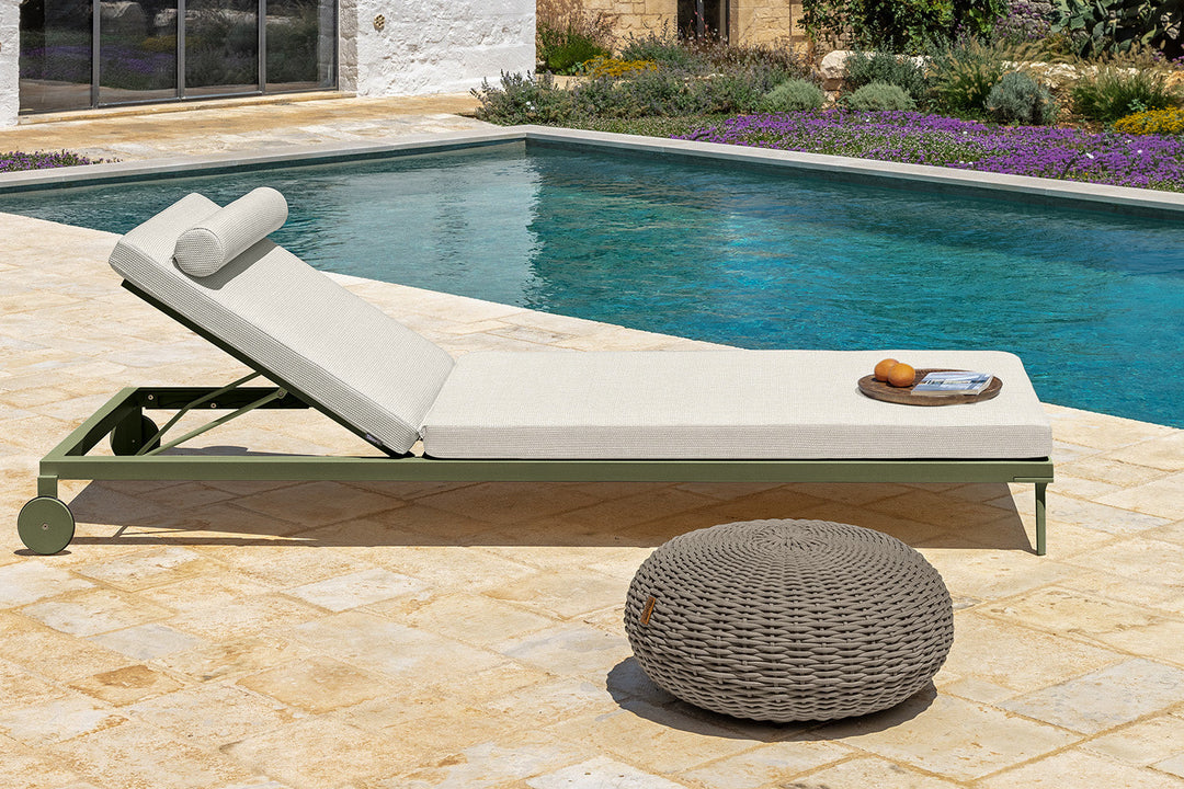 Jackie Pouf Outdoor Poufs + Stools Talenti
