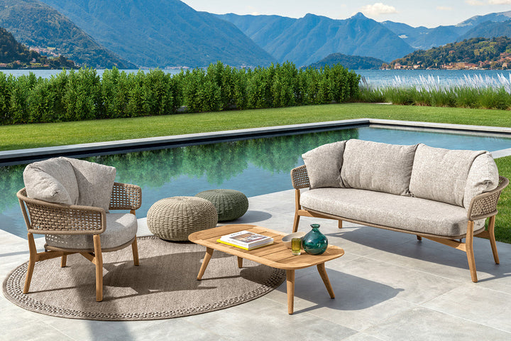 Jackie Pouf Outdoor Poufs + Stools Talenti