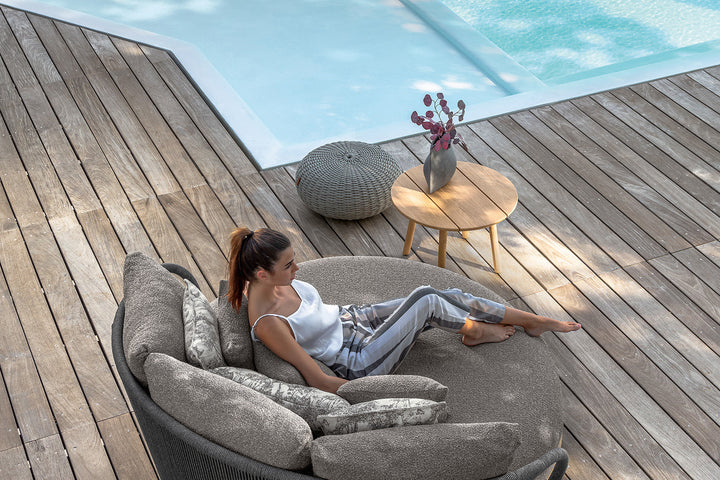 Jackie Pouf Outdoor Poufs + Stools Talenti