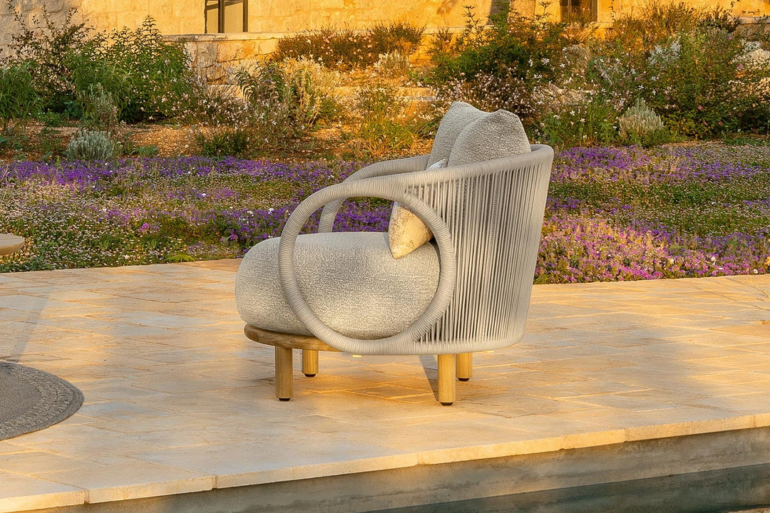 Karen Lounge Armchair Outdoor Chairs Talenti