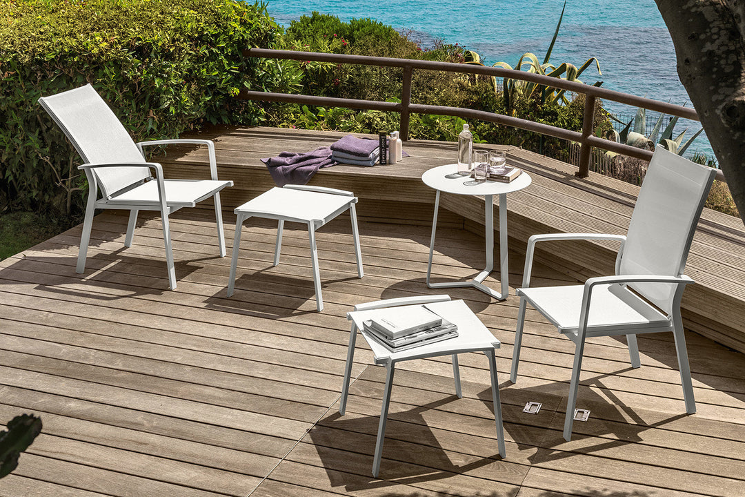 Lady Footstool Outdoor Poufs + Stools Talenti