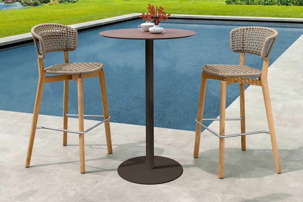 Leaf Bistro Table Outdoor Dining Tables Talenti