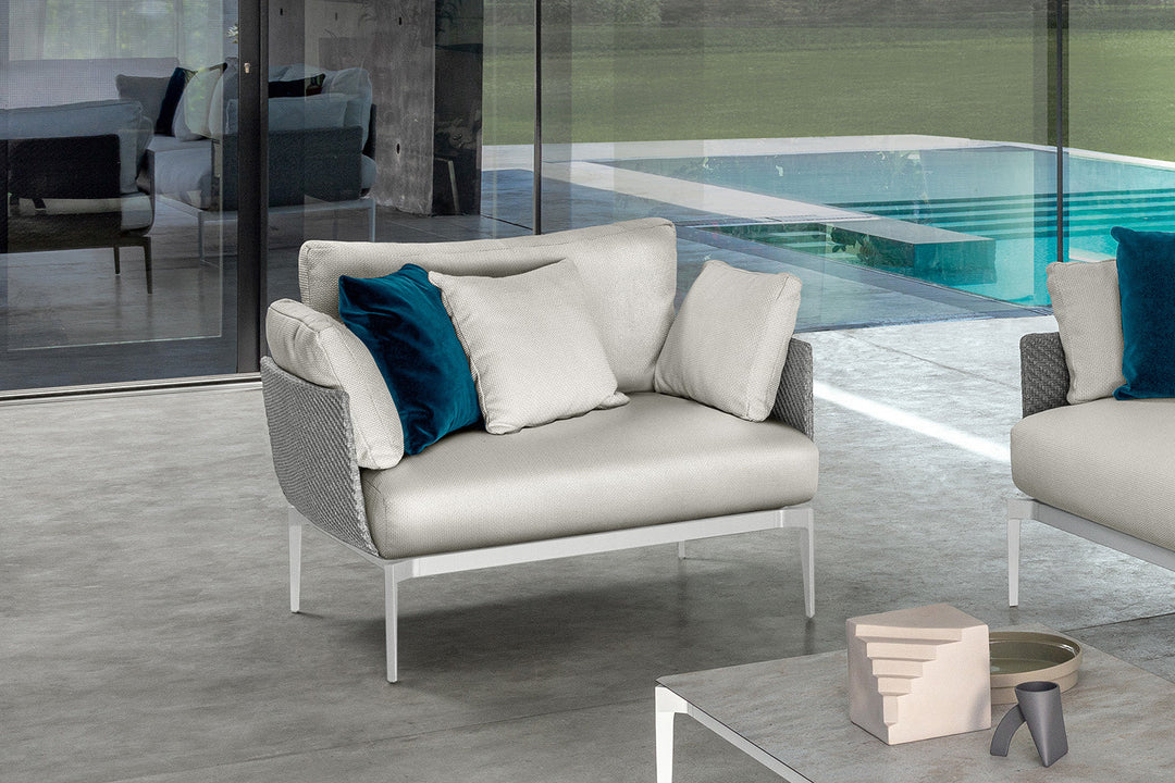 Leaf Lounge Armchair Outdoor Chairs Talenti