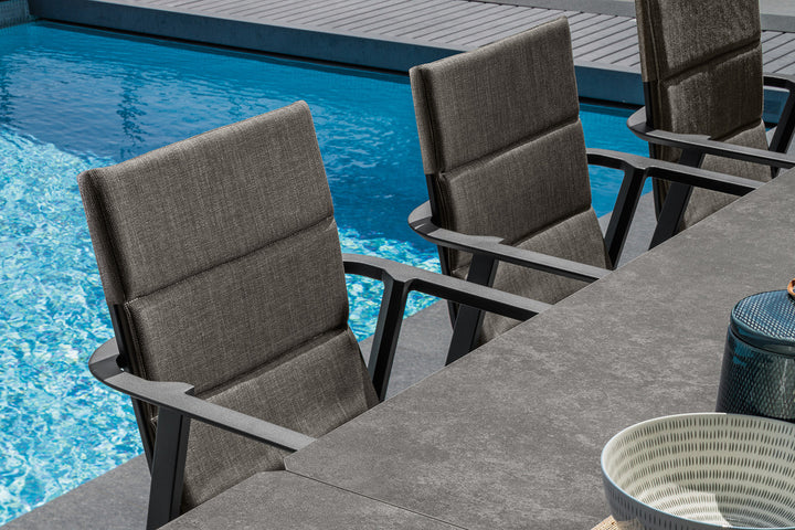 Milo Dining Armchair Outdoor Dining Chairs Talenti