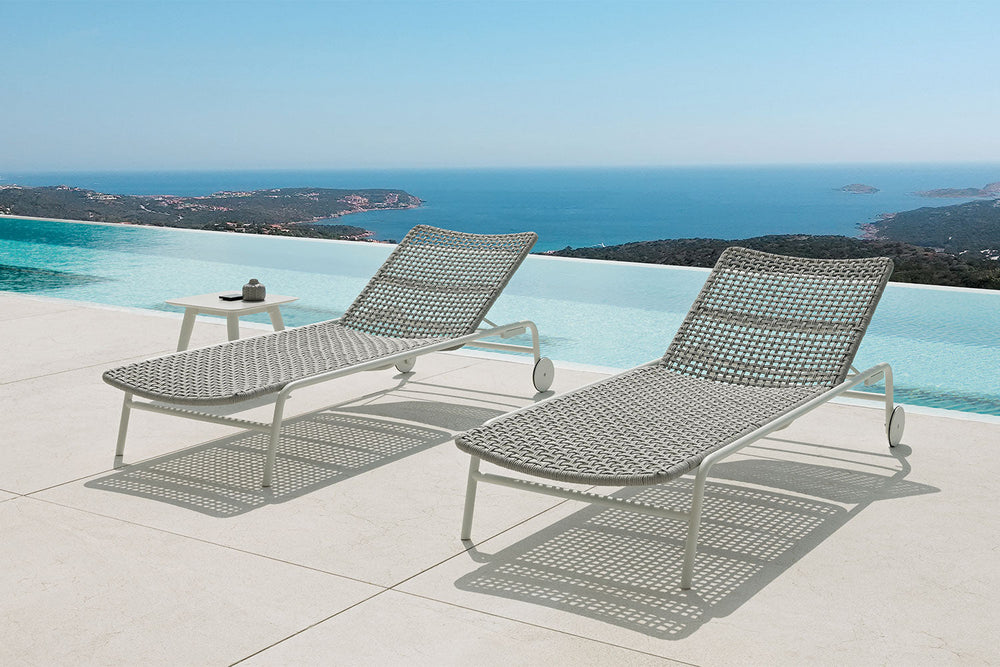 Moon Alu Chaise Lounge Outdoor Chaise Lounges Talenti
