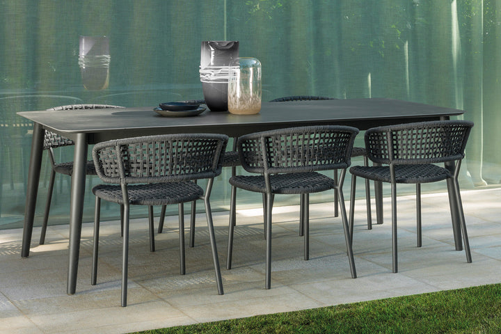 Moon Alu Dining Chair Outdoor Dining Chairs Talenti