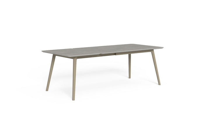 Moon Alu Extension Ceramic Dining Table Outdoor Dining Tables Talenti