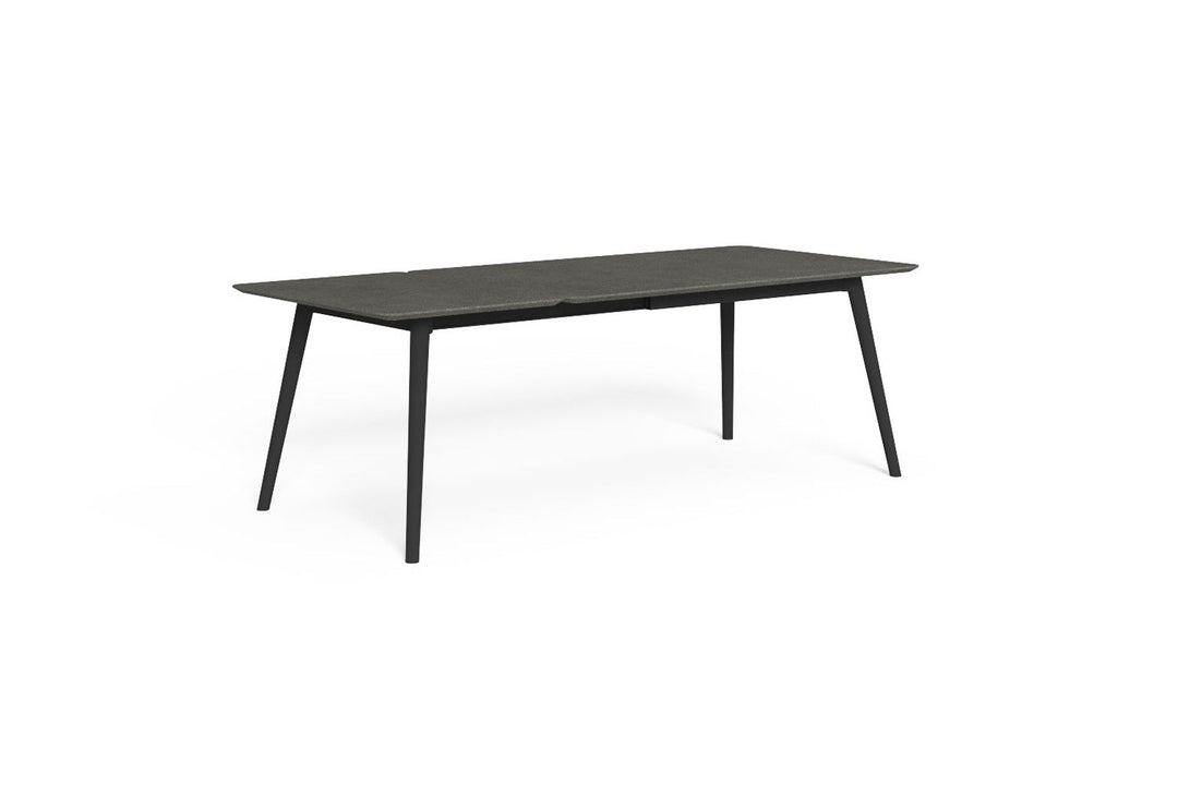 Moon Alu Extension Ceramic Dining Table Outdoor Dining Tables Talenti