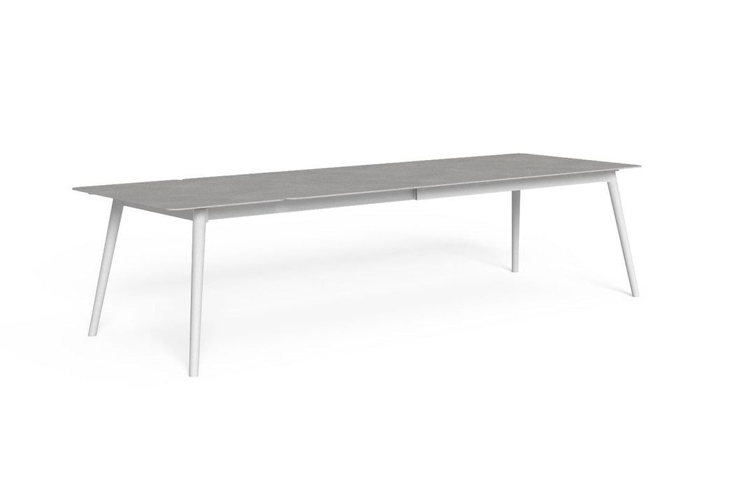 Moon Alu Extension Ceramic Dining Table Outdoor Dining Tables Talenti