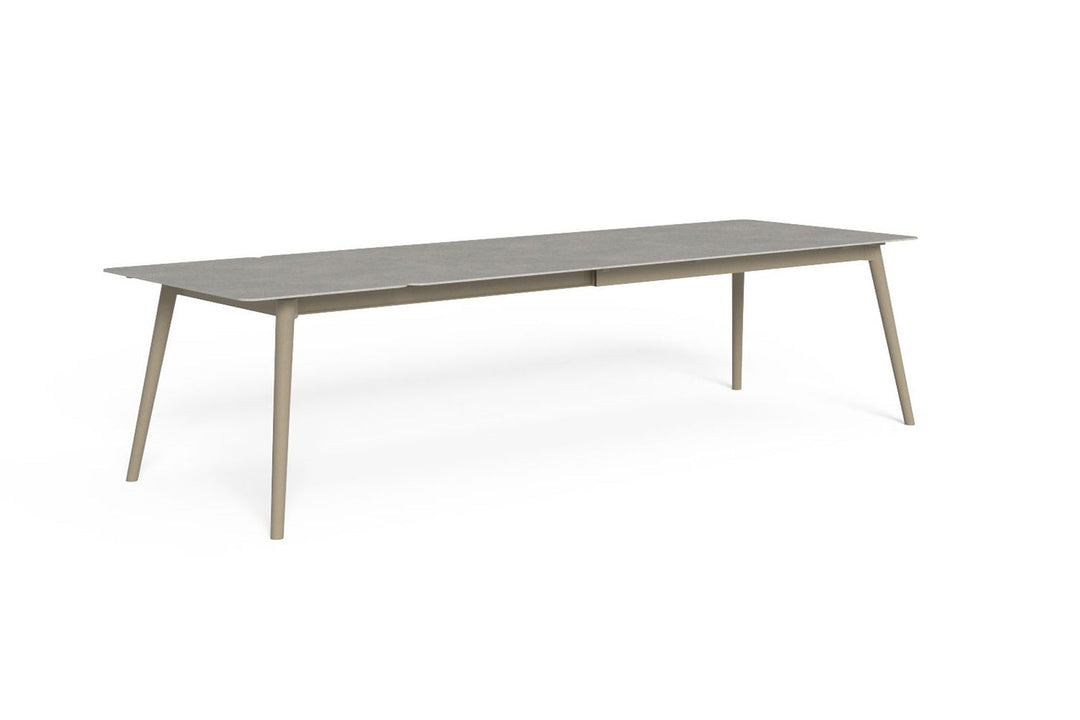 Moon Alu Extension Ceramic Dining Table Outdoor Dining Tables Talenti