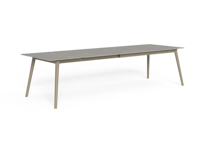 Moon Alu Extension Ceramic Dining Table Outdoor Dining Tables Talenti