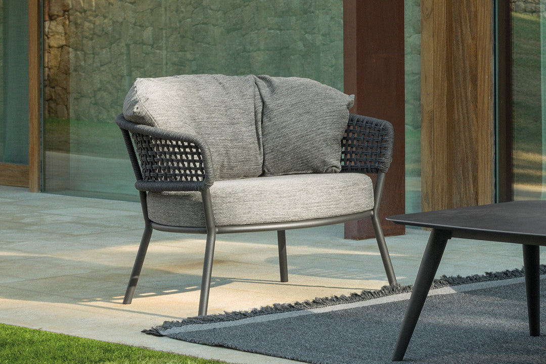 Moon Alu Lounge Armchair Outdoor Chairs Talenti
