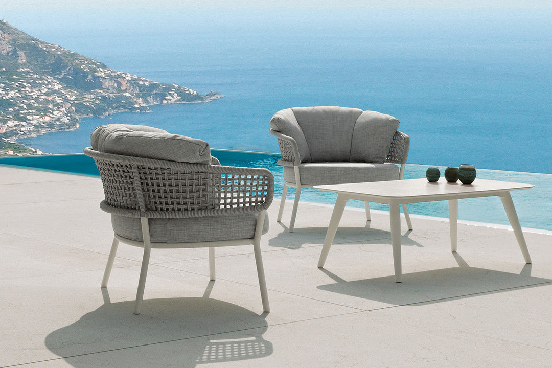 Moon Alu Lounge Armchair Outdoor Chairs Talenti
