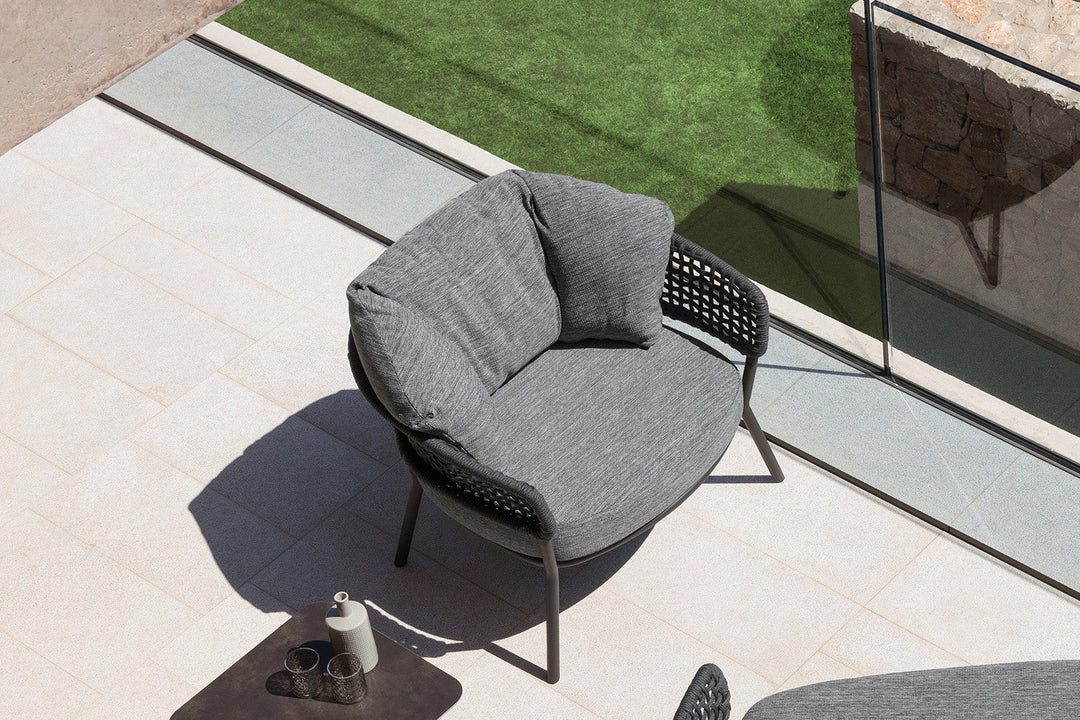 Moon Alu Lounge Armchair Outdoor Chairs Talenti