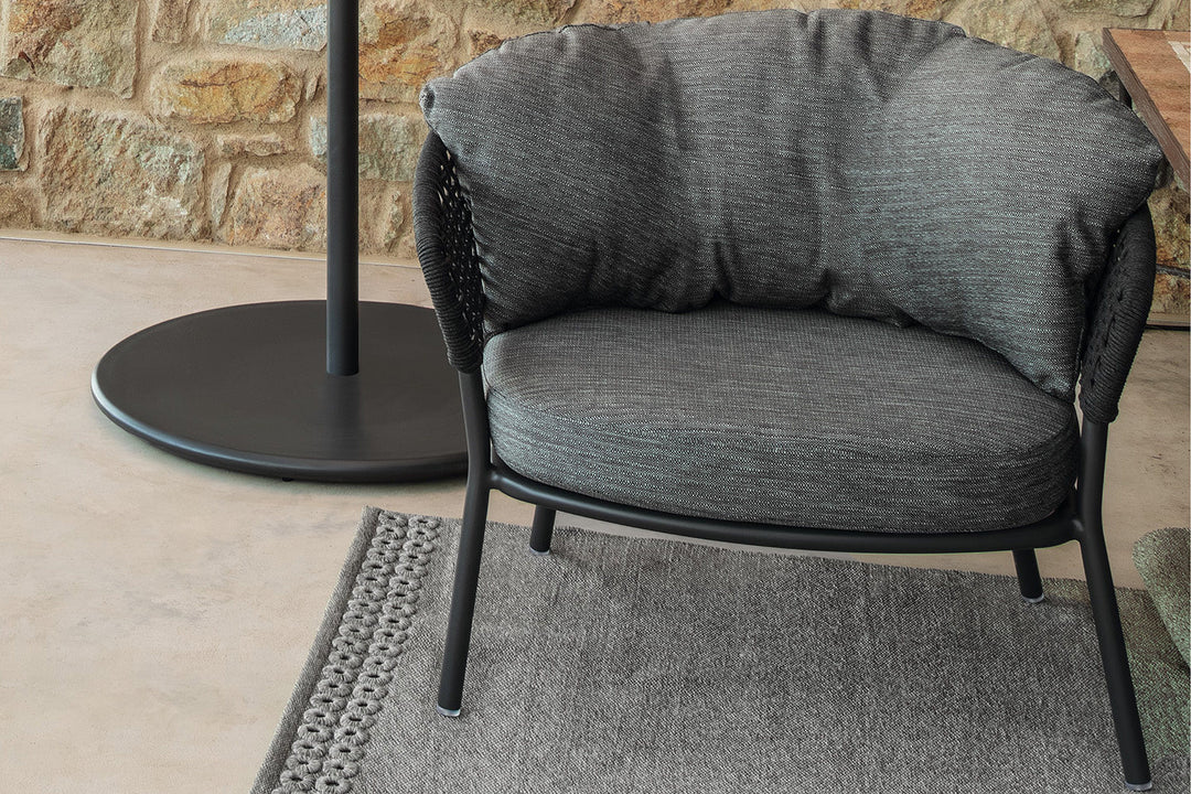 Moon Alu Lounge Armchair Outdoor Chairs Talenti