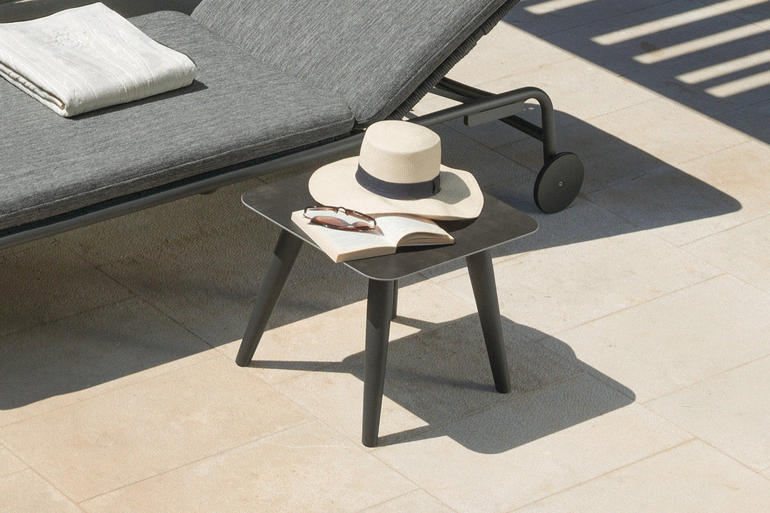 Moon Alu Side Table Outdoor End Tables Talenti