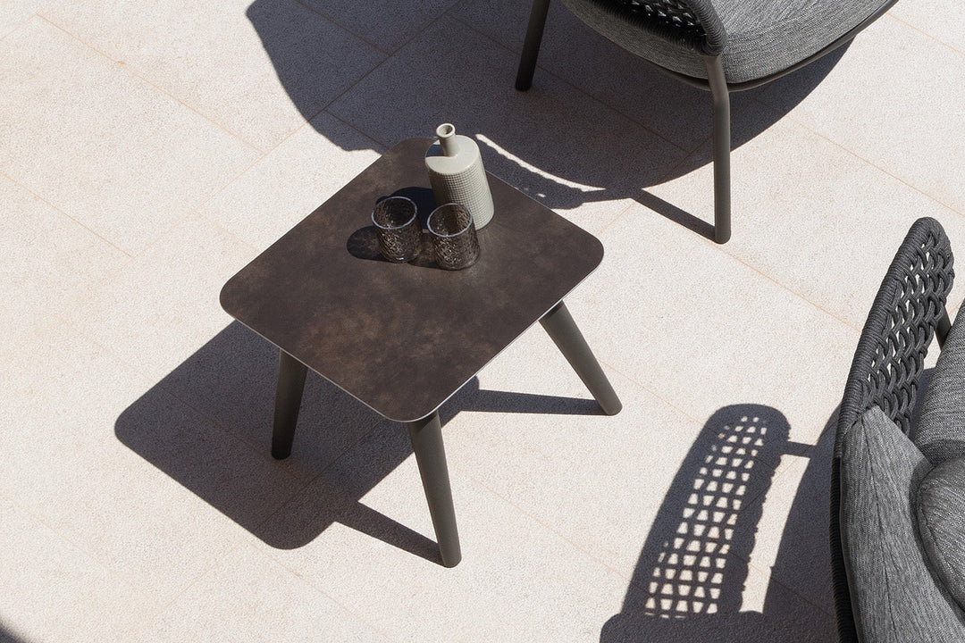 Moon Alu Side Table Outdoor End Tables Talenti